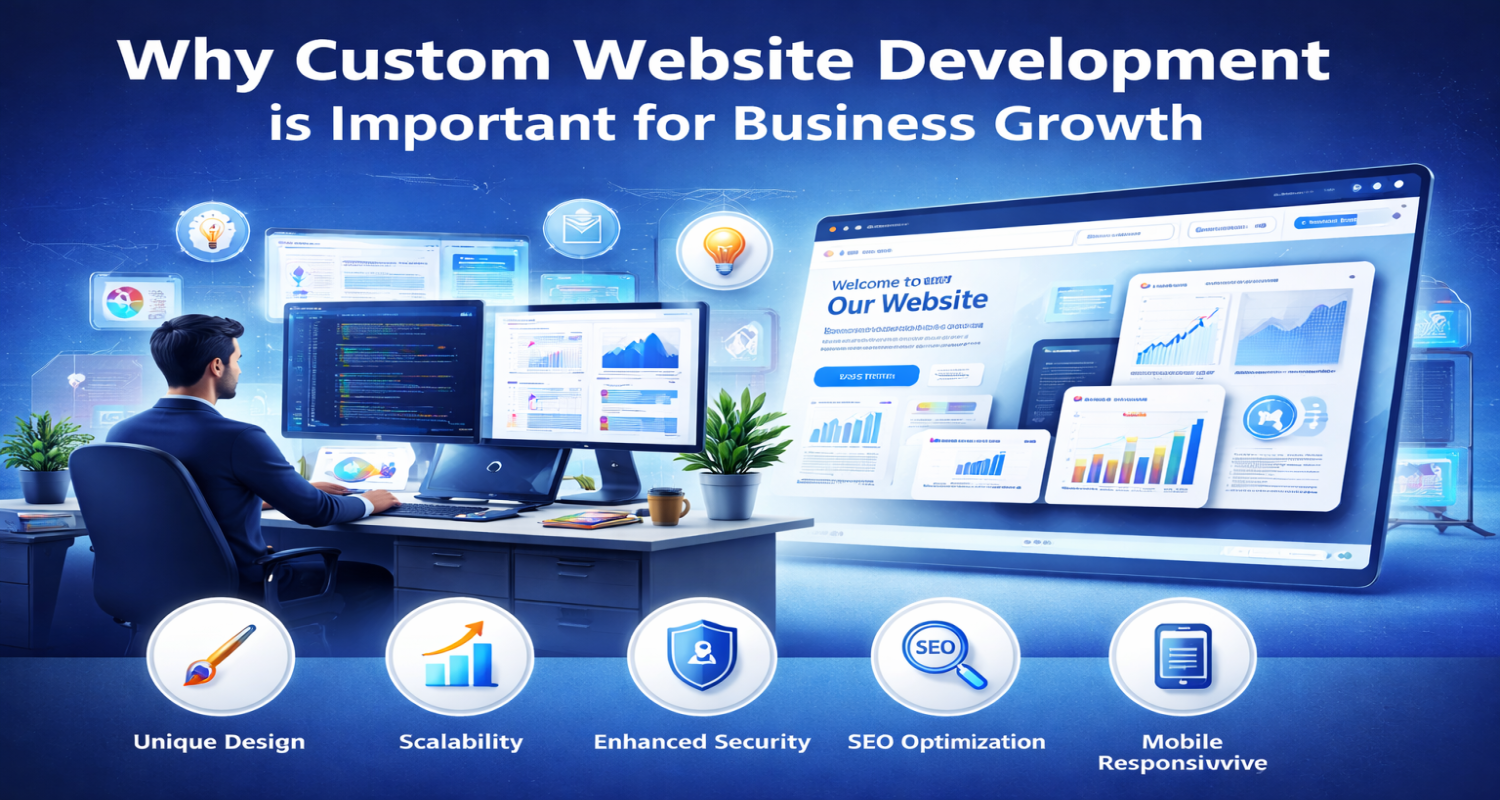 Why Custom Website Development is Important for Business Growth