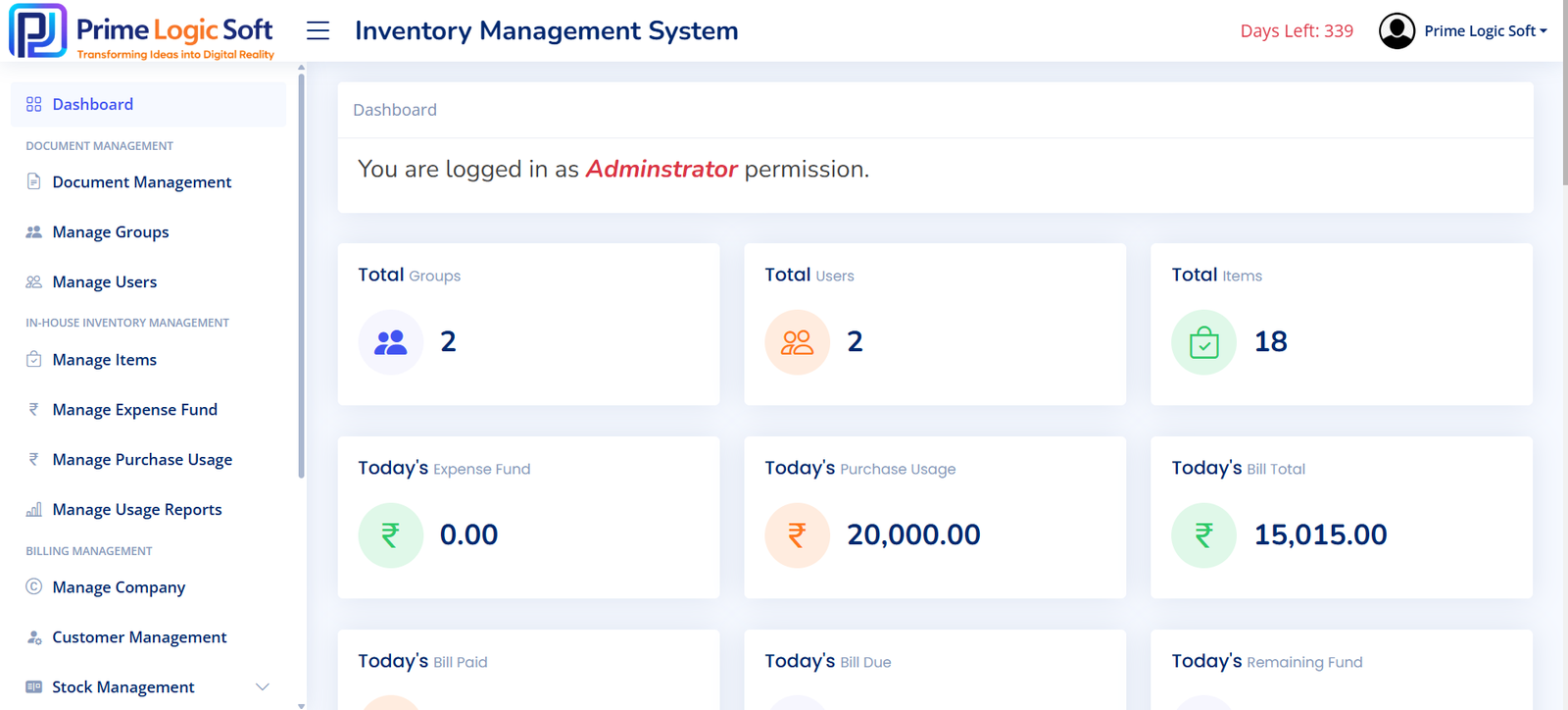 Inventory Management Software